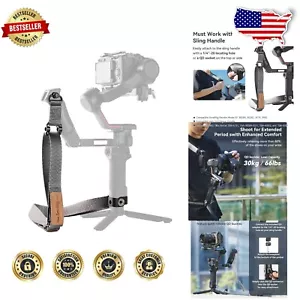 Adjustable Shoulder Strap for DJI RS4 / RS3 / RS2 Gimbals - Erase Arm Fatigue - Picture 1 of 10