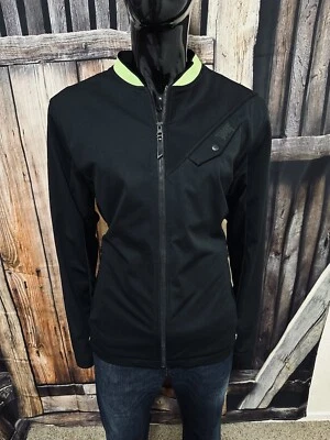 Parsons Extreme Golf Black & Lime Full Zip Bonded Mesh Hybrid Jacket XL PXG NWOT - Image 1 of 4