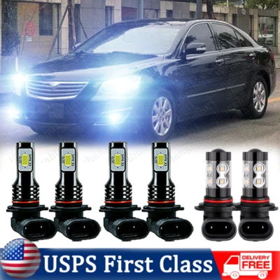 Faros antiniebla altos/bajos LED para Toyota Camry 2002 2003 2004 2005 2006 Foto 1 de 4