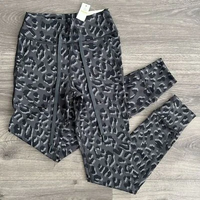 Legging Jogger AERIE OFFLINE Jacquard XS Gris Leopardo Bolsillos Ropa Activa Gimnasio Nuevo con Etiquetas Foto 1 de 4