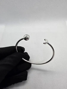 Bracelet Moon And Star Silver 925 Gift For Her Best Present 20 cm - Picture 1 of 8