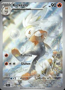 Pokemon Stellarkrone Kickerlo 147/142 casi como nuevo alemán - Imagen 1 de 2
