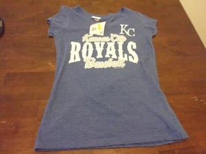 KC Royals NEW womens medium MLB genuine merchandise shirt - Picture 1 of 2
