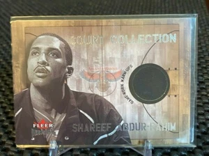 2002-03 Fleer Premium Court Collection Shareef Abdur-Rahim Jersey Relic HAWKS - Bild 1 von 1