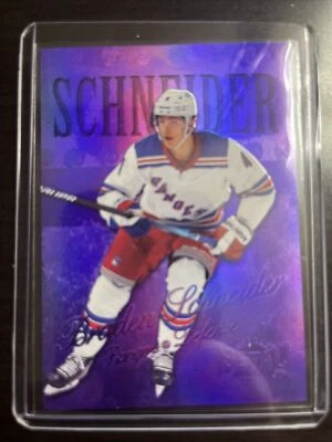 2022-23 Metal Universe  Precious Metal Gems PMG Purple Braden Schneider /199 - Image 1 of 2