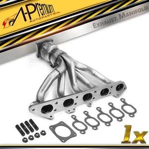 Exhaust Manifold w/ Gasket Kit for Volvo 850 1994-1997 S70 V70 Fits L5 2.4L only - Picture 1 of 8