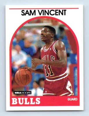 1989-90 Hoops Sam Vincent Rookie Chicago Bulls #149 - Image 1 of 2