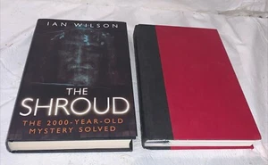 1st Edition: THE SHROUD… & The BLOOD And The SHROUD by Ian Wilson HC DJ Lot/2 - Picture 1 of 17