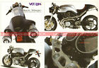 VOXAN 1000 V2 BLACK MAGIC Sacha Lakic Carte Postale Moto Motorcycle Postcard