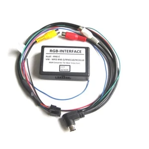 Audi Navi+ Plus 4:3 Multimedia RFK Interface Audio Video Rückfahrkamera Eingang - Picture 1 of 1