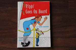 Vintage 1967 Scholastic Pippi Goes on Board TX 274 by Astrid Lindgren - VG - Picture 1 of 3