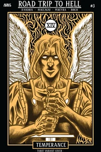 Road Trip To Hell #3 - 1:50 Retailer Incentive Spotfoil Cover - Picture 1 of 1