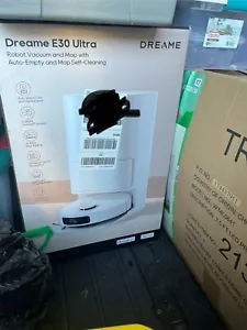 Dreame E30 Ultra Robot Vacuum and Mop White - Picture 1 of 1