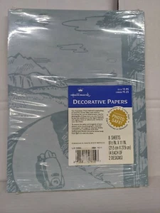 HALLMARK AR1611 REFILL SCRAP BOOK PAGES ~ 8 Sheets ~ New in Wrap - Picture 1 of 3