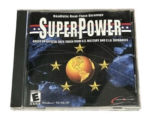 Super Power , War On Terrorism , Windows 98/ME/XP, Simulation Game - Picture 1 of 4