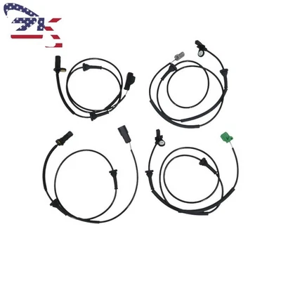 Sensor de velocidad de rueda ABS delantero y trasero (izquierda + derecha) adecuado para Volvo S60, S80, V70, V70 XC Foto 1 de 4