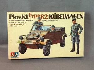 Tamiya Kubelwagen Germany Model Kit Military 1/35 Scale pkw.K1 Type 82 Jeep WWII - Picture 1 of 4