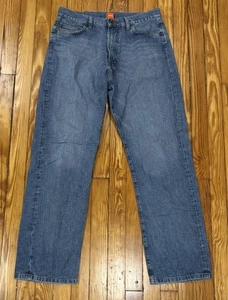 Hugo Boss Orange HB1 Blue Jeans Regular Loose Straight 34x34 - Picture 1 of 3