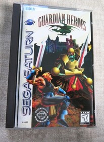 Guardian Heroes Sega Saturn Complete Near Mint w/ Registration Card