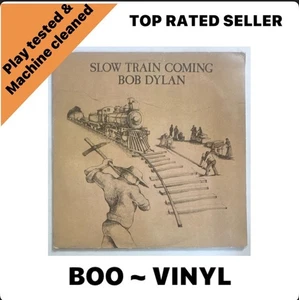 Bob Dylan ~ Slow Train Coming Lp Vinyl Record EX / VG Condition - Picture 1 of 8