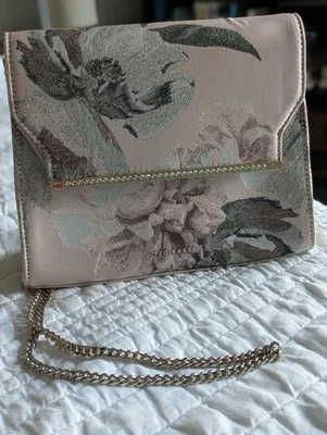 Ted Baker Cellie Woodland Jacquard Crystal Evening Bag - Image 1 of 4