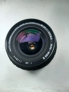 Sigma Mini-Wide 28mm 2.8 Lens for Olympus - Picture 1 of 3
