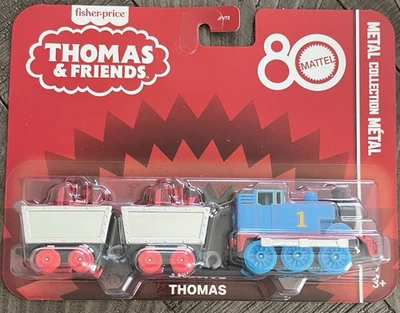 Mattel 80th Anniversary Thomas & Friends Metal Collection Fisher Price - Image 1 of 2