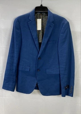 Abrigo deportivo azul Penguin para hombre talla 38S Foto 1 de 4