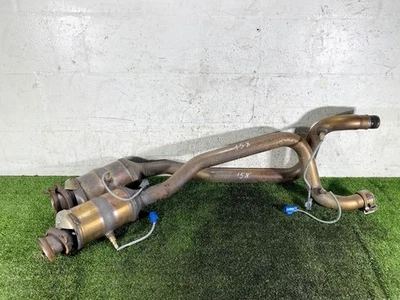 17-20 JAGUAR F-PACE LEFT & RIGHT EXHAUST SYSTEM PIPE SET OF 2 OEM - Image 1 of 4