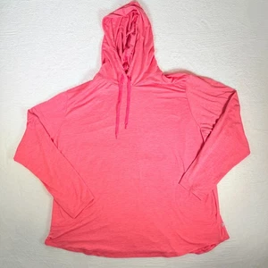 RBX Women's Pink Pullover Hoodie Pockets 3XL Active Fit Running - Picture 1 of 6