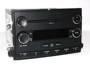 2008-2009 Ford Taurus Mercury Sable Radio AM FM CD Part 8G1T-18C869-FA w Chrome - Bild 1 von 3