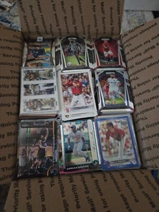 Medium Flat Rate Box Filled Basketball Football Baseball Cards #2 Mostly Commons - Picture 1 of 4