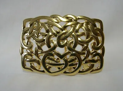 Fibbia Gotica Medioevo Fibbia Cintura Nodi Celtici Colori Oro • 24.90€