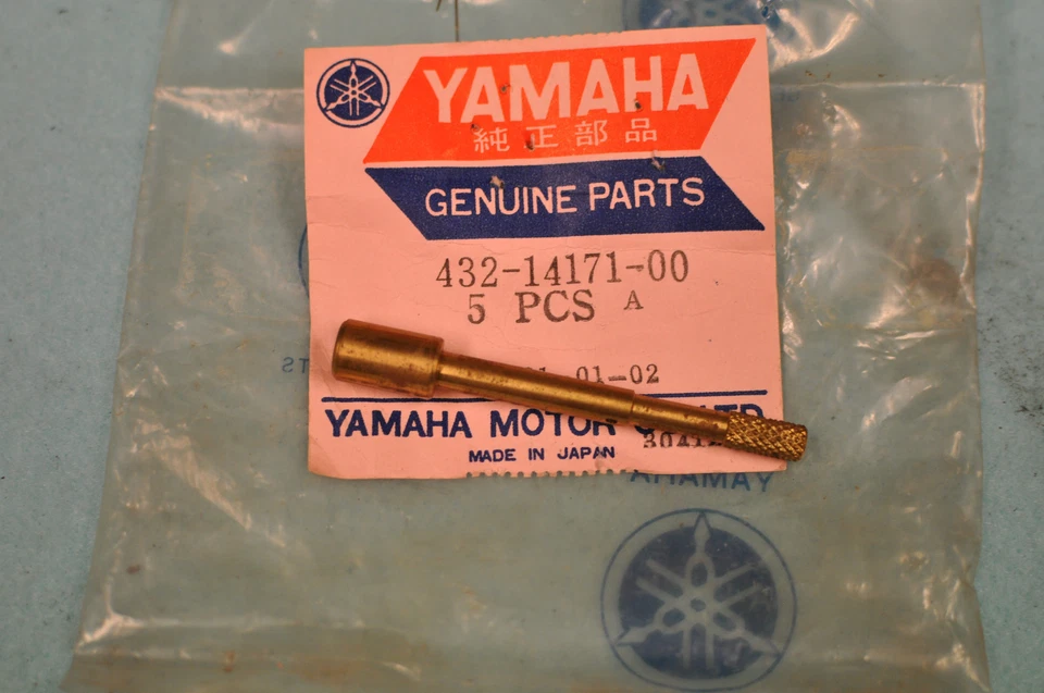 Êmbolo de partida estrangulador carburador Yamaha NOS 1974-76, YZ250 YZ360 MX250 MX400 - Imagem 1 de 1