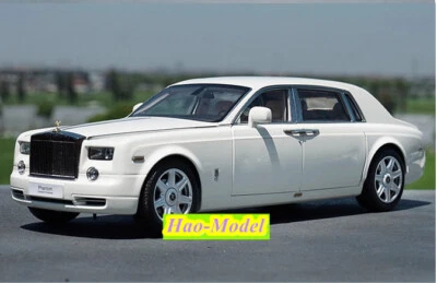 Kyosho 1:18 RollsRoyce Phantom Alloy Metal Car Model Hobby Toys Ornaments White - Image 1 of 4