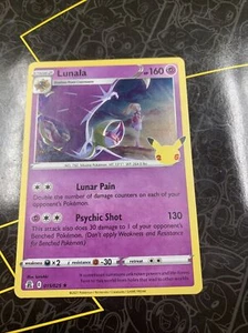 Lunala 015/025 Holo Rare - 2021 Celebrations Pokemon Karten TCG NM - Bild 1 von 2