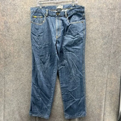 Nat Nast Jeans Men 38x34 Blue Denim Casual Cotton Original Fit Straight Luxury - Image 1 of 4