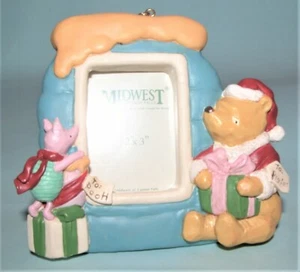 Midwest, Winnie the Pooh with Piglet, Christmas frame 2x3 image size, NIB #25361 - Picture 1 of 4