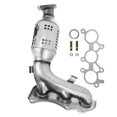 For LEXUS RX350 3.5L 2007-2009 Front Manifold Catalytic Converter 2 PIECES PAIR — 第 1/4 张图片