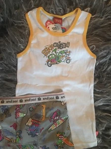 NEW! SMALL PAUL FRANK Boys Boxer Brief Underwear & Undershirt Tank Size 6 - Picture 1 of 3