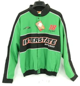 Bobby Labonte Men's Green XL Racing Jacket - Interstate Batteries - Picture 1 of 10