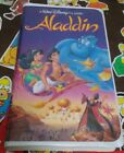 Aladdin  (Vhs, 1993)Rare 1662 Black Diamond Mickey Printed Walt Disney