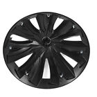 4Pcs Wheel Hub Cap Matte Black Wheel Rim Cover Hubcaps For Model Y 19 Inches