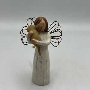 2001 Demdaco Willow Tree “Angel Of Friendship” Figurine By Susan Lordi 4.5” - Picture 1 of 4