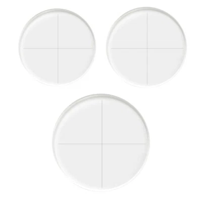 Microscopio Ocular Lente Micrómetro Calibración con Escala de Retícula 0,01 mm Foto 1 de 4