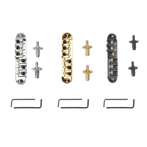Metal Roller saddles style Tune-O-Matic Bridge Wrenches Adjustable for LP SG ES - Picture 1 of 10