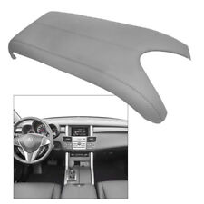 Fit 09-12 HONDA Pilot 3.5L Gray Real Leather Center Console LID ARMREST COVER