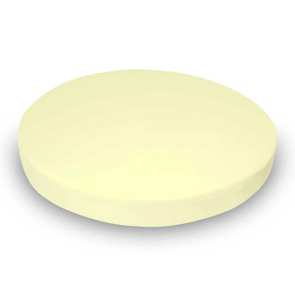 SheetWorld Round Crib Sheet 42x42, Cotton Flannel Solid Prints, USA - Image 1 of 1