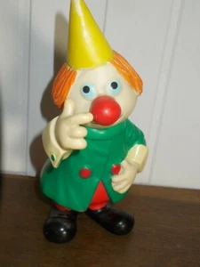 Figurine ANCIEN Pouet KIRI LE CLOWN JEAN IMAGE 1966 24cm LEDRA - Picture 1 of 4