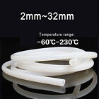 White Silicone Tube Hose Pipe High temperature resistance 2/3/4/5/6/8/10/12~32mm